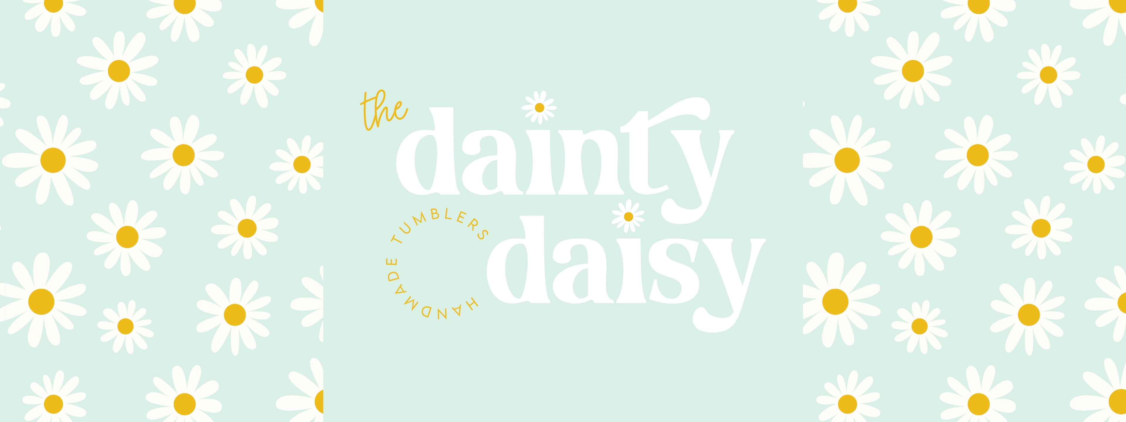 The Dainty Daisy Tumblers