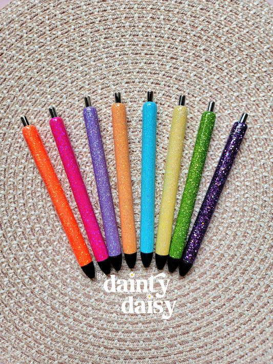 Single or Two Color Glitter Pen